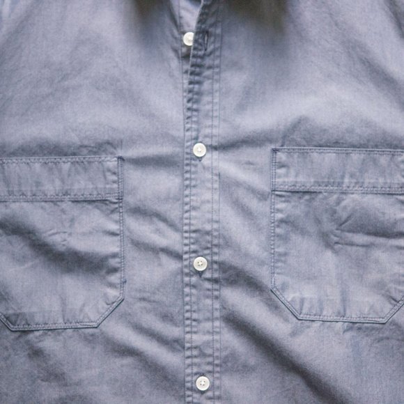 7 For All Mankind Chambray Shirt - Picture 5 of 7